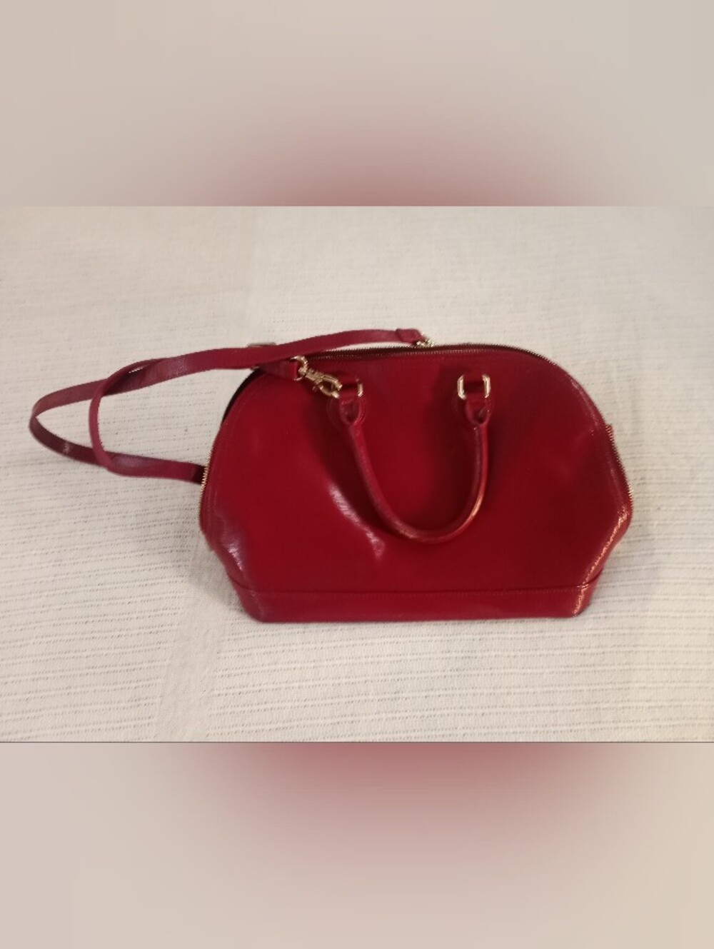 Vintage DANIER Patent Leather Dome Purse